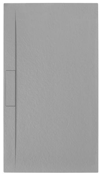 Receveur Ottofond Solidstone Darbo en résine pleine masse, aspect pierre naturelle, antidérapant, recoupable sur mesure, 6 coloris chez R&D Carrelage et Sanitaire à Gréasque