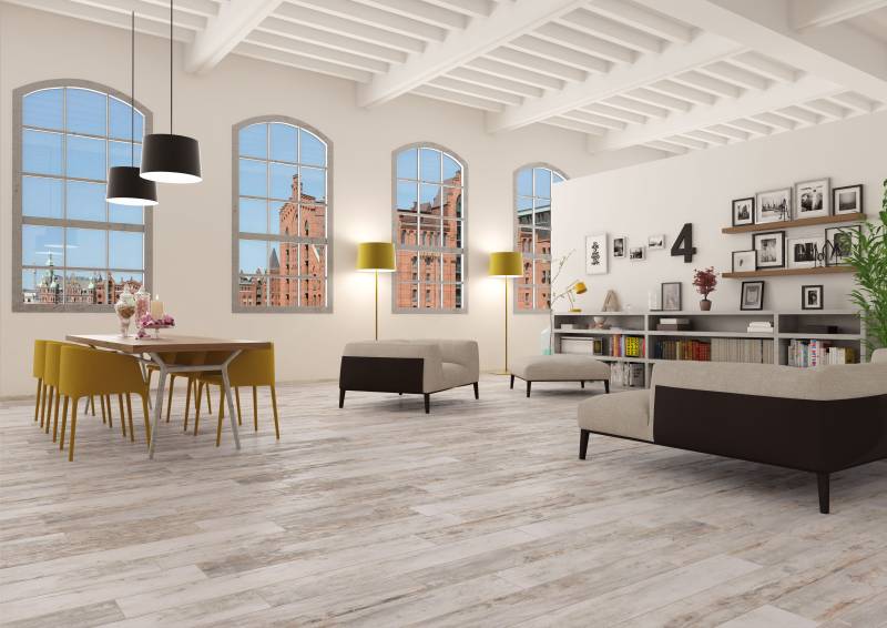 Carrelage Paul Ceramiche série Cooper en Grès cérame effet bois, format 20×120 cm, teintes naturelles, intérieur et extérieur, chez R&D Carrelage et sanitaire